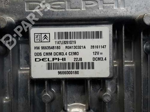 Engine control unit (ECU) PEUGEOT 407 (6D_) 2.0 HDi 135 (6DRHRH, 6DRHRE, 6DRHRG, 6DRHRJ) | BP6032091M57 