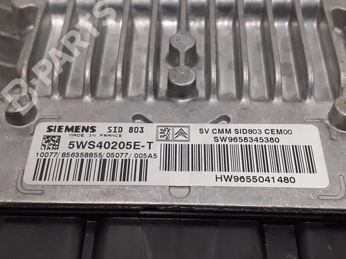 Engine control unit (ECU) PEUGEOT 407 SW (6E_, 6D_) 2.0 | BP9396972M57 