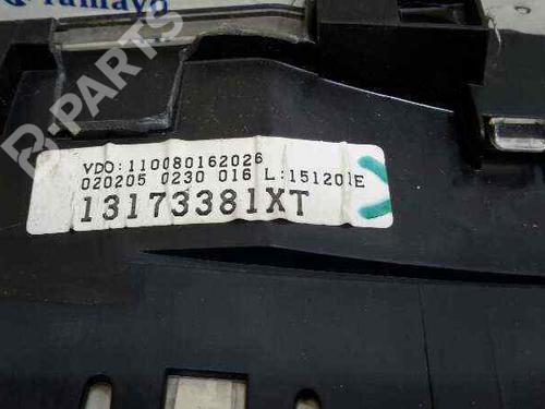 Instrument cluster OPEL MERIVA A MPV (X03) 1.7 DTI (E75) | BP2536567C47 