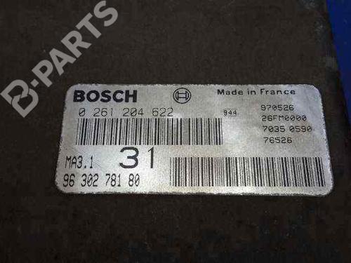 Engine control unit (ECU) CITROËN SAXO (S0, S1) 1.1 X, SX | BP4570964M57 