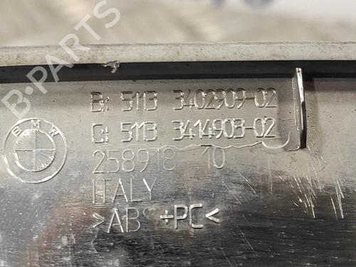 Grille BMW X3 (E83)  | BP12953370C40 