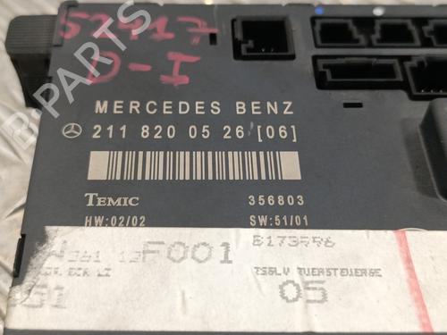 Commande Confort MERCEDES-BENZ E-CLASS (W211) E 240 (211.061) | BP17983309M56 