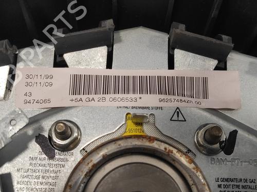Driver airbag PEUGEOT 206 Hatchback (2A/C) 1.9 D | BP19398478C9 