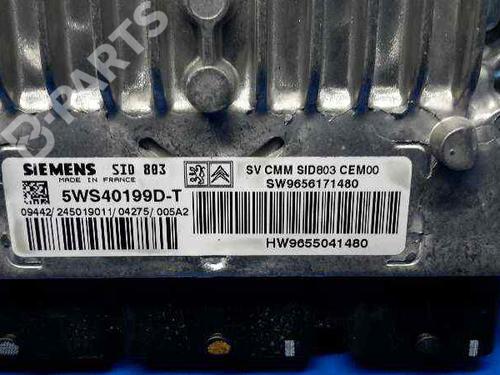 Engine control unit (ECU) CITROËN C5 II (RC_)  | BP6568942M57 