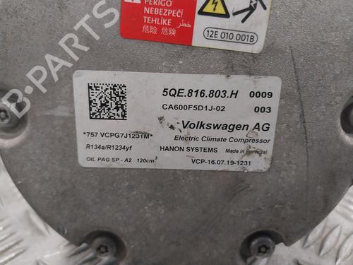 AC compressor VW GOLF SPORTSVAN VII (AM1, AN1)  | BP26692375M34 