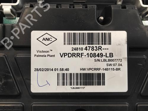 Instrument cluster RENAULT CAPTUR I (J5_, H5_)  | BP22398813C47 