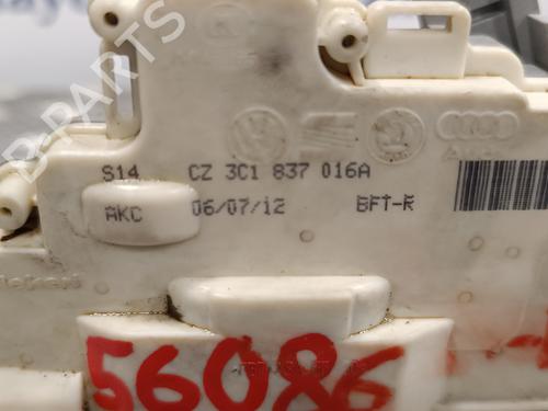 Front right lock VW PASSAT B7 Variant (365) 2.0 TDI | BP17618854C97 