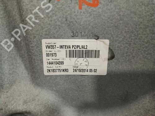 Front left window mechanism VW CADDY III Box Body/MPV (2KA, 2KH, 2CA, 2CH) 1.6 TDI | BP30135654C22