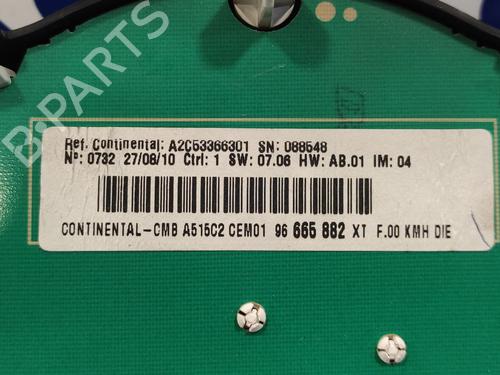 Instrument cluster CITROËN C3 II (SC_)  | BP20934854C47 