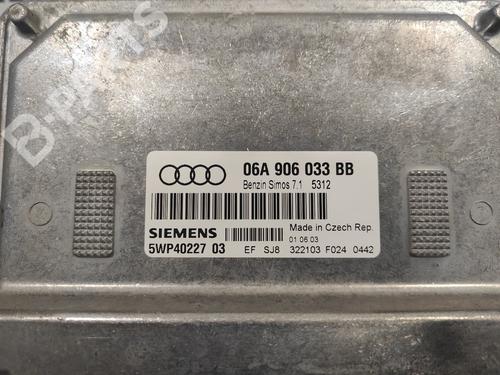 Engine control unit (ECU) AUDI A3 (8P1)  | BP12185569M57 