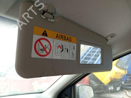 Right sun visor DACIA SANDERO II TCe 90 LPG (B8M1) | BP36998498I2 - Image 1