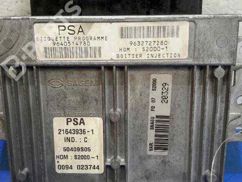 Engine control unit (ECU) CITROËN XSARA PICASSO (N68) 1.8 16V | BP4561452M57 