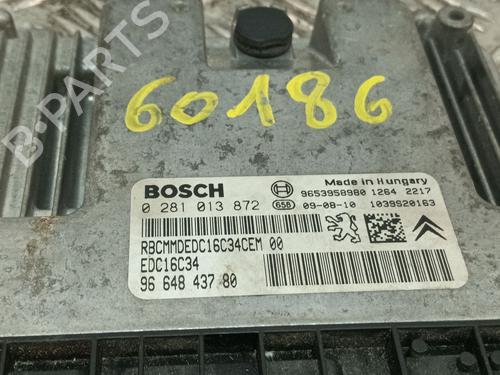 Engine control unit (ECU) PEUGEOT PARTNER MPV (5_, G_) 1.6 HDi 90 | BP33233304M57 - Image 2