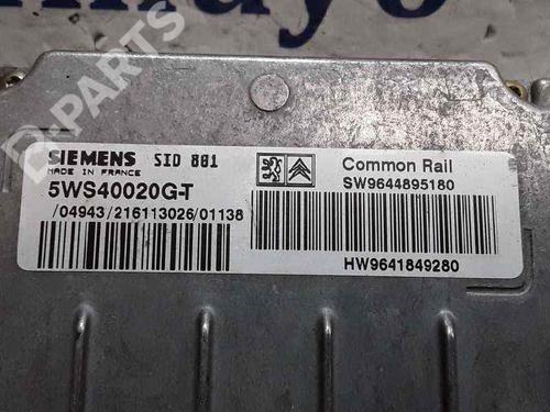 Engine control unit (ECU) PEUGEOT 307 (3A/C) 2.0 HDi 90 | BP4561783M57 