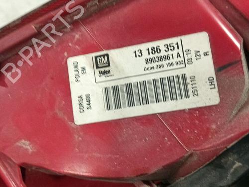 Right taillight OPEL CORSA D (S07) 1.3 CDTI (L08, L68) | BP31581198C35 