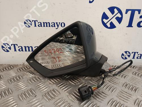 Used Left mirror SEAT LEON (5F1) 1.4 TSI (125 hp) 31043609
