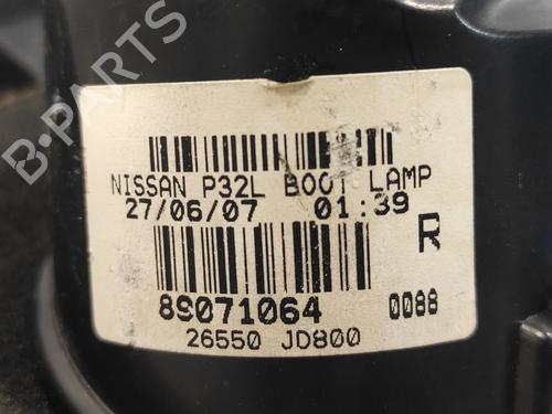 Right tailgate light NISSAN QASHQAI / QASHQAI +2 I (J10, NJ10, JJ10E)  | BP15382272C80 