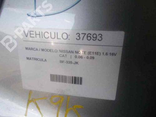 Rear left window mechanism NISSAN NOTE (E11, NE11)  | BP893437C24 