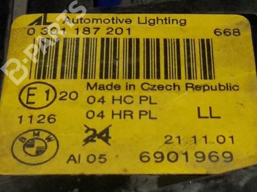 Left headlight BMW 3 Compact (E46)  | BP1564541C28 