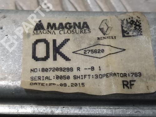 Front right window mechanism DACIA SANDERO II 1.5 dCi 75 / Blue dCi 75 (B8JW, B8M4, B8AH, B8M7, B8M6) | BP10411013C23 