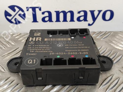 Electronic module MERCEDES-BENZ E-CLASS (W212) E 350 CDI (212.023) | BP13390961M83 