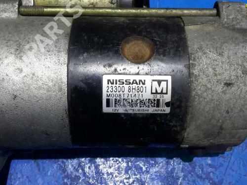 Startmotor NISSAN X-TRAIL I (T30) 2.2 dCi | BP1207900M8 