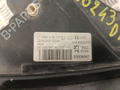 Right headlight PEUGEOT 1007 (KM_) 1.4 HDi | BP34634738C29  - Image 5
