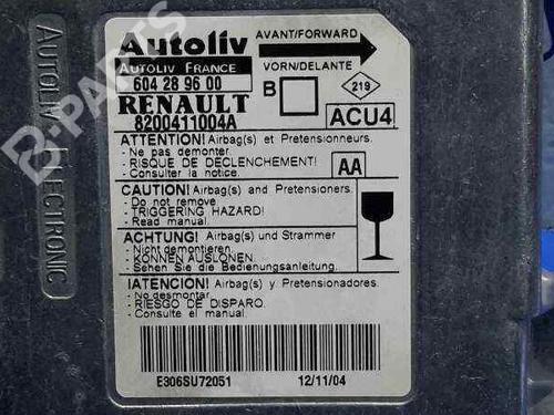 ECU airbags RENAULT MEGANE II (BM0/1_, CM0/1_) 1.9 dCi (BM0G, CM0G) | BP4616808M53 