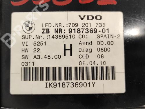 Instrument cluster BMW X1 (E84) xDrive 23 d | BP10297436C47 