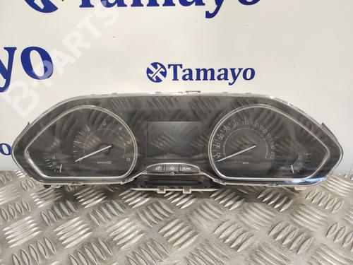 Used Instrument cluster PEUGEOT 2008 I (CU_) 1.6 BlueHDi 120 (120 hp) 9712628
