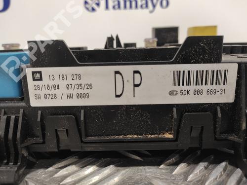 Fuse box OPEL ASTRA H (A04) 1.9 CDTI (L48) | BP9300796E1 