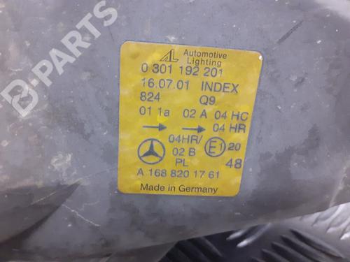 Left headlight MERCEDES-BENZ A-CLASS (W168)  | BP7988390C28 