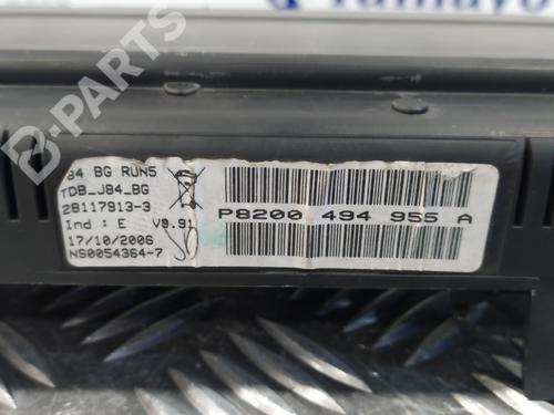 Instrument cluster RENAULT SCÉNIC II (JM0/1_) 1.5 dCi (JM1F) | BP3238919C47 