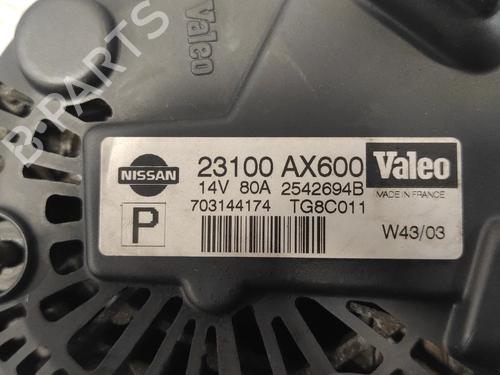 Alternator NISSAN MICRA III (K12) 1.2 16V | BP13816364M7 