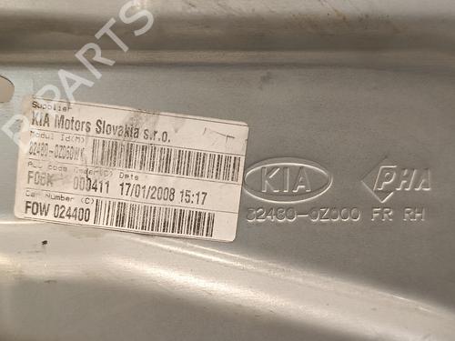 Front right window mechanism KIA SPORTAGE II (JE_, KM_) 2.0 CRDi | BP16852379C23 