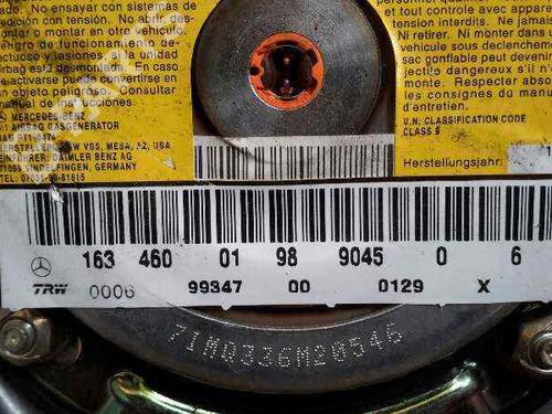 Driver airbag MERCEDES-BENZ M-CLASS (W163) ML 270 CDI (163.113) | BP2831646C9 
