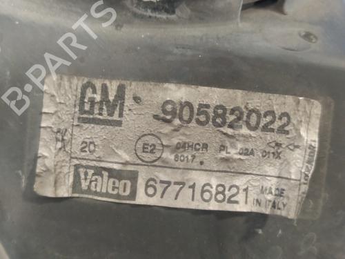 Højre forlygte OPEL ZAFIRA A MPV (T98) 2.0 DTI 16V (F75) | BP13044511C29 