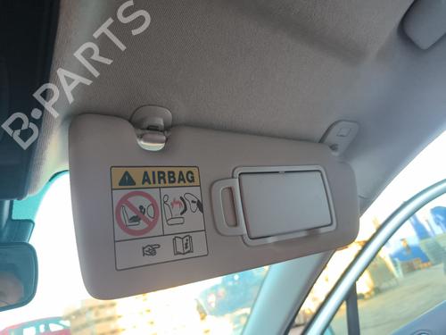 Right sun visor RENAULT CLIO V (B7_) 1.0 TCe 100 (B7MT) | BP39503867I2 - Image 2