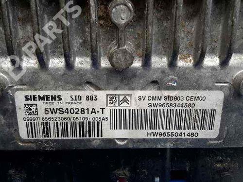 Engine control unit (ECU) PEUGEOT 307 SW (3H) 2.0 HDi 135 | BP6457500M57 