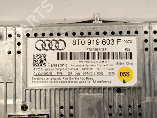 Display monitor AUDI A5 (8T3) 2.0 TDI | BP16490651C48 