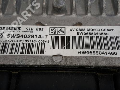 Engine control unit (ECU) PEUGEOT 307 SW (3H) 2.0 HDi 135 | BP7105420M57 
