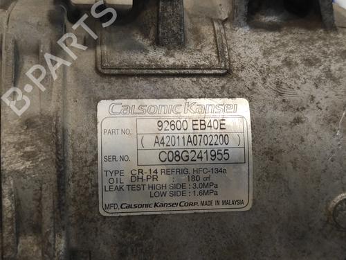 AC-Kompressor NISSAN NAVARA NP300 (D40)  | BP14363557M34 