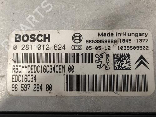 Engine control unit (ECU) CITROËN C5 II (RC_)  | BP15772402M57 