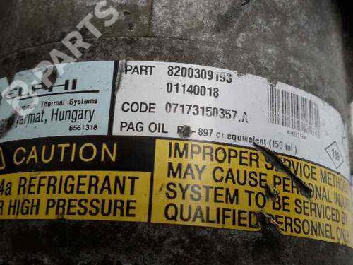 AC compressor RENAULT SCÉNIC II (JM0/1_) 1.9 D | BP3262245M34 
