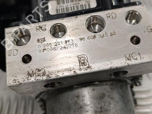 ABS pump CITROËN C4 Grand Picasso I (UA_) 1.6 HDi 110 | BP16256095M43 