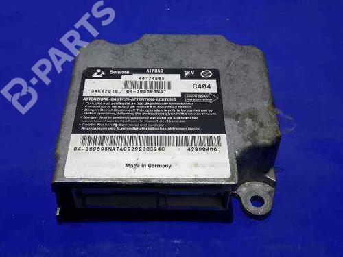 Kollisjonspute styreenhet FIAT MULTIPLA (186_) 1.6 100 16V (186AXA1A) (103 hp) 892223
