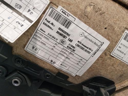 Rear left panel MERCEDES-BENZ A-CLASS (W176) A 200 CDI / d (176.008) | BP37443069C60 - Image 4