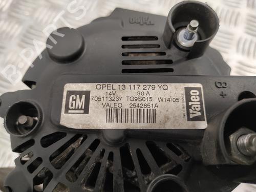 Alternator OPEL MERIVA A MPV (X03) 1.3 CDTI (E75) | BP18082266M7 