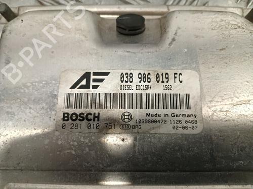 Engine control unit (ECU) VW SHARAN (7M8, 7M9, 7M6) | BP19807172M57