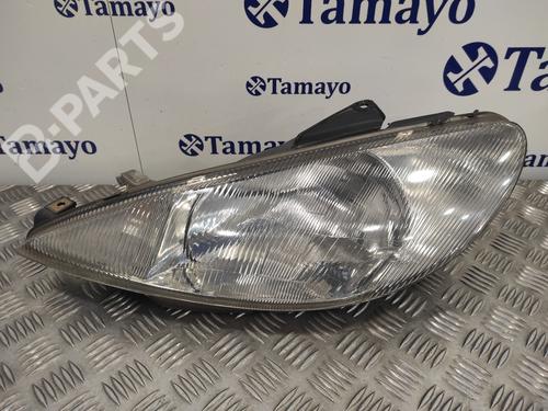 Used Left headlight PEUGEOT 206 Hatchback (2A/C) 1.4 i (75 hp) 12170592